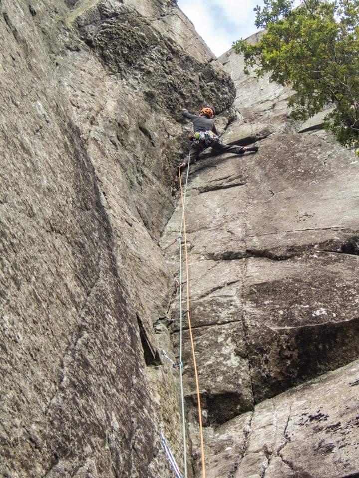 Best HVS climb in Glendalough