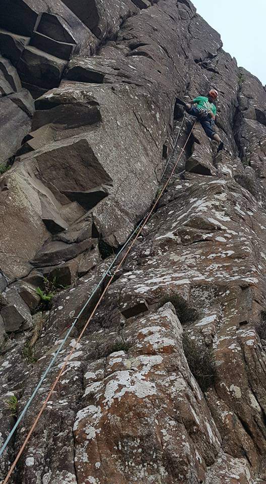 best HVS climbs in Ireland Pangur Bán